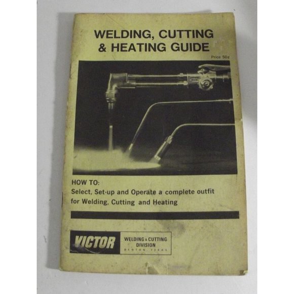 Lot 3 Vtg Welding Guide:Hobart Victor Weldor's Reference Book cutting heating - Picture 6 of 12